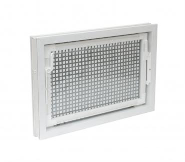 Kellerfenster weiss 60 x 50 cm Isolierverglasung 3.3 incl. Schutzgitter, Insektenschutz, 4 Fensterbauschrauben